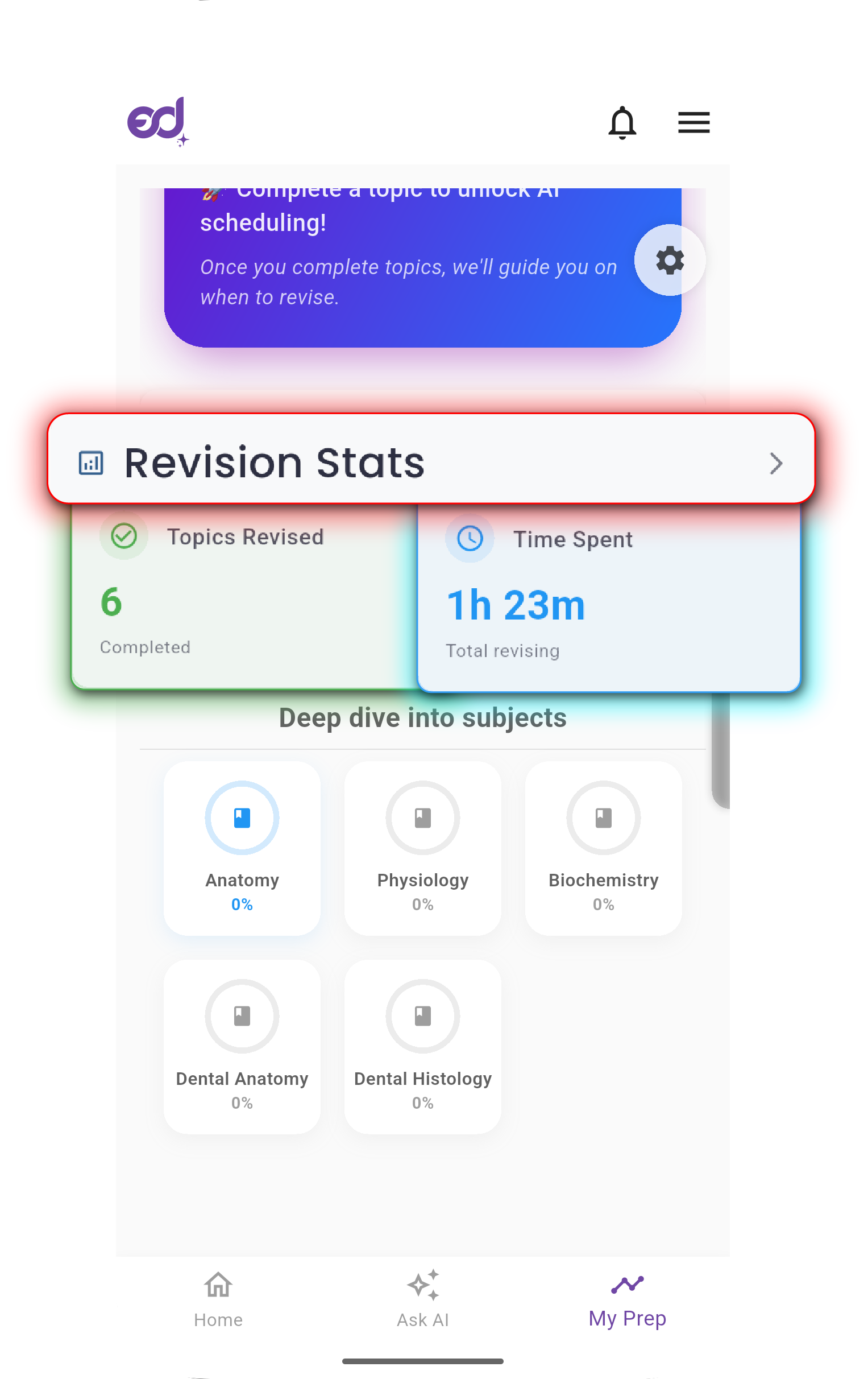 View Revision Stats